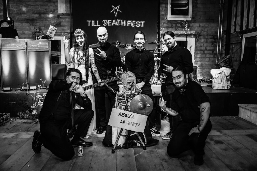 Photographe de mariage atypique en suisse romande, photo de la soirée